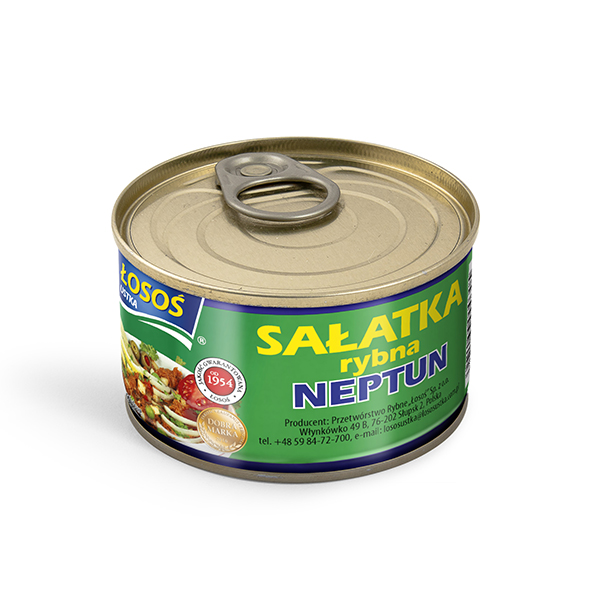 Sałatka rybna neptun 170g